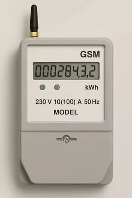 Ornatilgan GSM modemli elektr hisoblagich